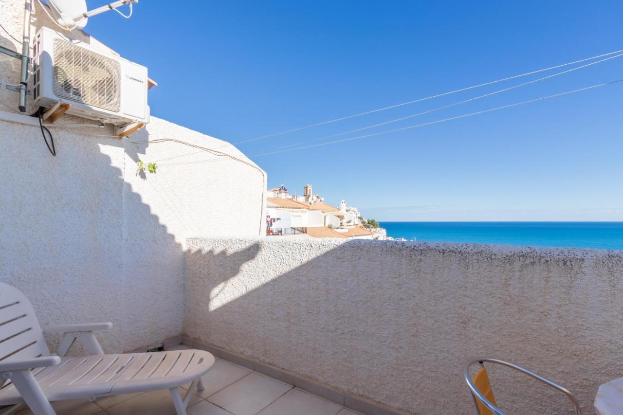 Altea Villa Buraux , Apartamento Con Vistas Al Mar & Parking En El Corazon Del Casco Viejo De ألتيا المظهر الخارجي الصورة